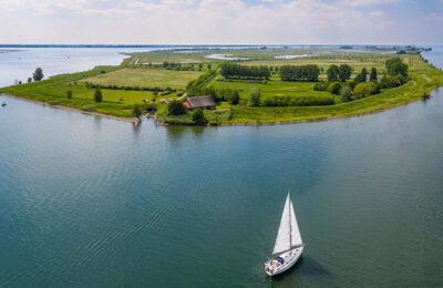 Teambuilding eiland 30 km onder Rotterdam