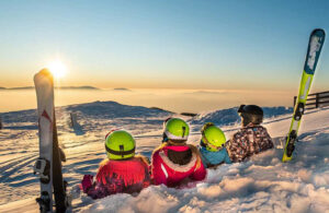 Team building winter sports