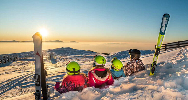 Team building winter sports